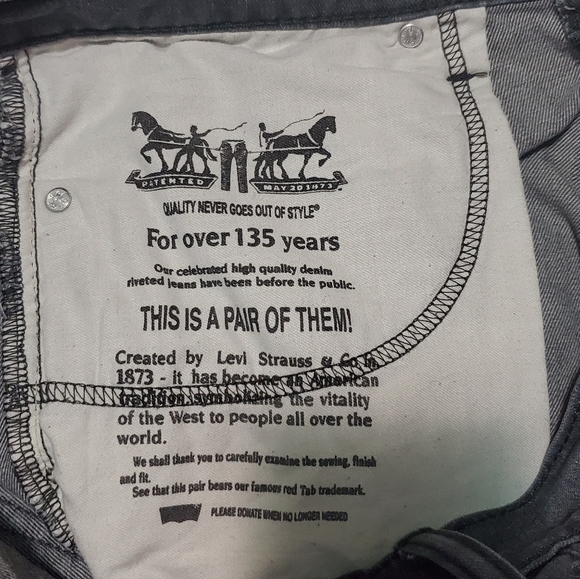 Men's Levi's Original Revited Straight Fit… - Picture 8 of 8